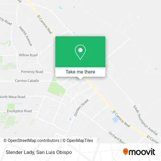 Slender Lady map