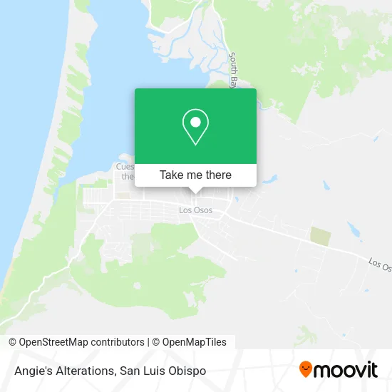 Mapa de Angie's Alterations