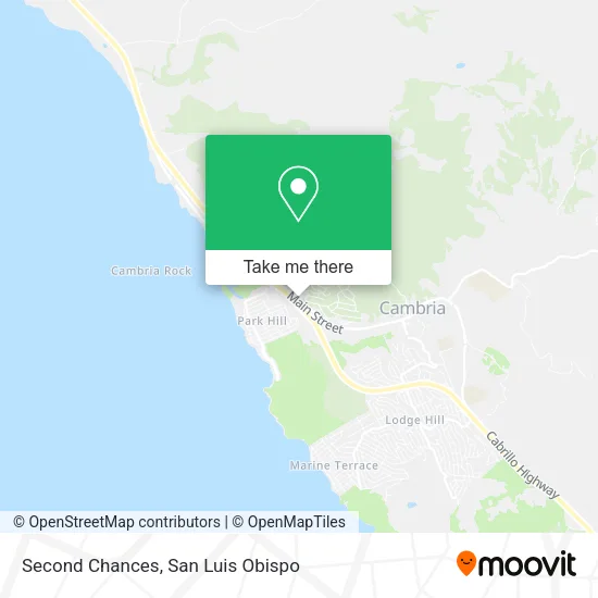 Second Chances map