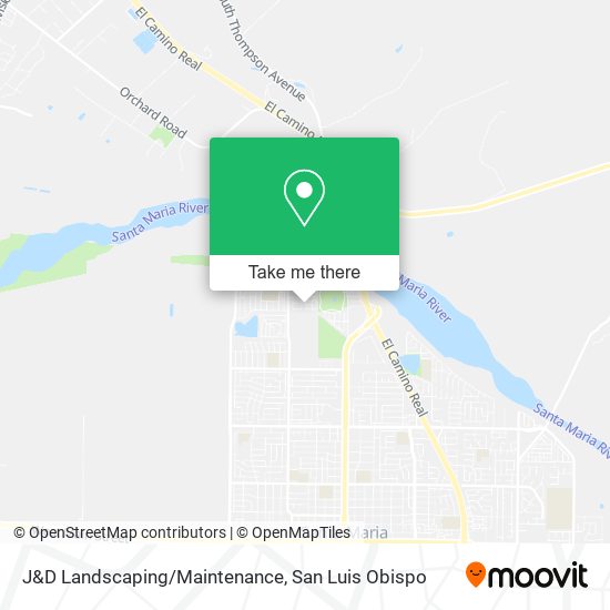 J&D Landscaping/Maintenance map