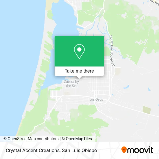 Crystal Accent Creations map