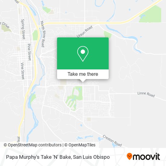 Papa Murphy's Take 'N' Bake map