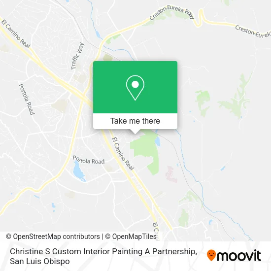 Christine S Custom Interior Painting A Partnership map