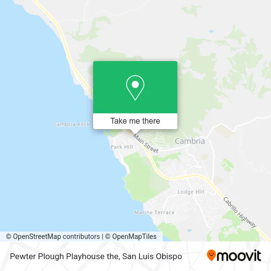 Pewter Plough Playhouse the map