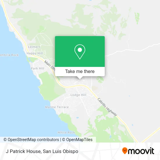 J Patrick House map