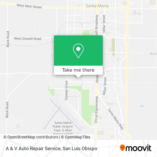 Mapa de A & V Auto Repair Service