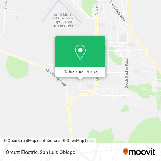 Orcutt Electric map