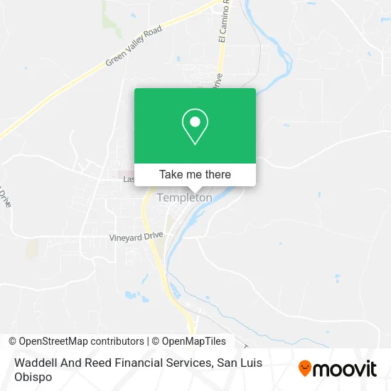 Waddell And Reed Financial Services map