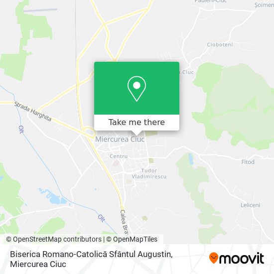 Biserica Romano-Catolică Sfântul Augustin map