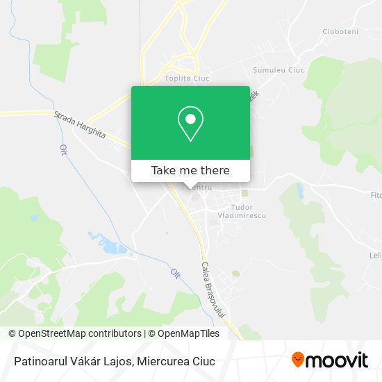 Patinoarul Vákár Lajos map