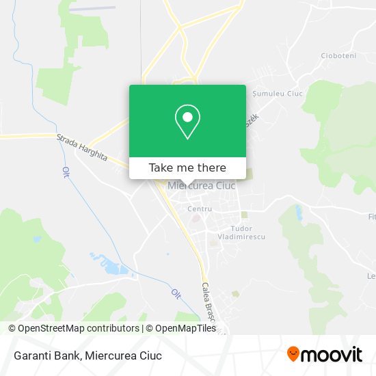Garanti Bank map