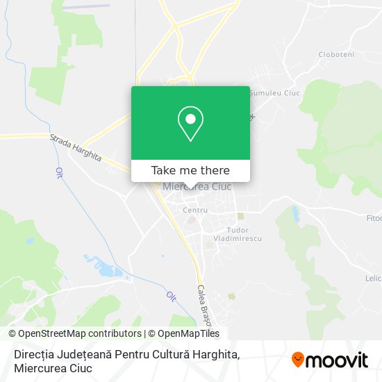 Direcția Județeană Pentru Cultură Harghita map