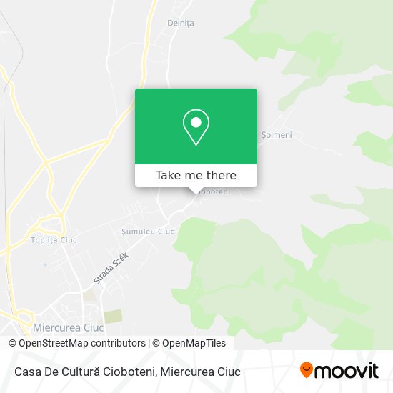 Casa De Cultură Cioboteni map