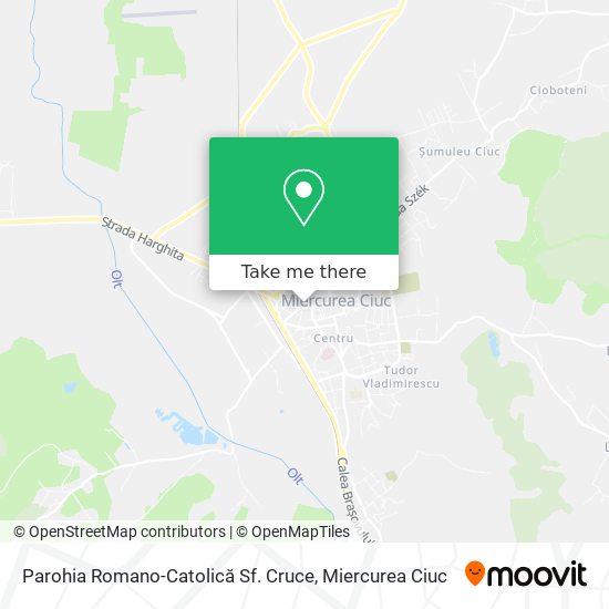 Parohia Romano-Catolică Sf. Cruce map