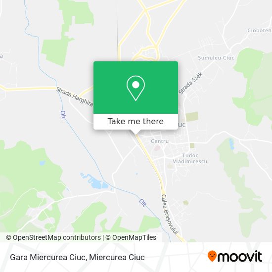 Gara Miercurea Ciuc map
