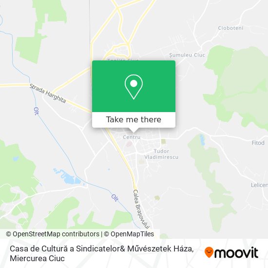Casa de Cultură a Sindicatelor& Művészetek Háza map