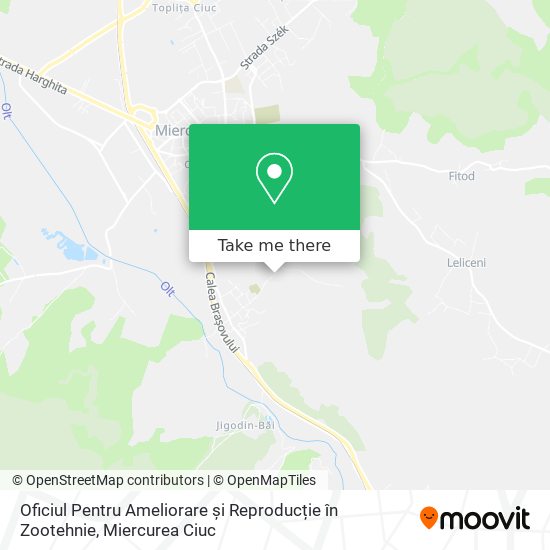 Oficiul Pentru Ameliorare și Reproducție în Zootehnie map