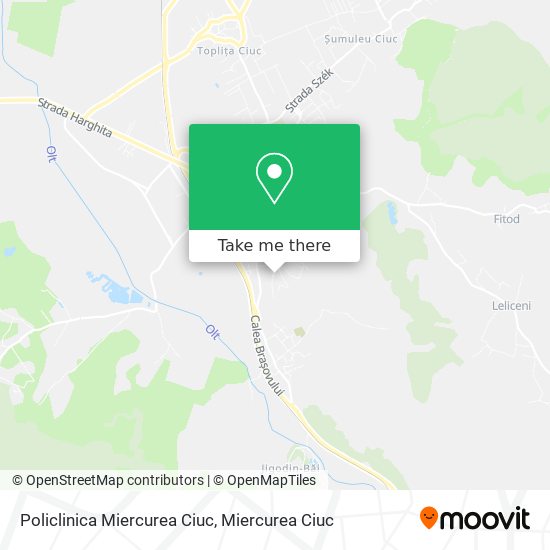 Policlinica Miercurea Ciuc map