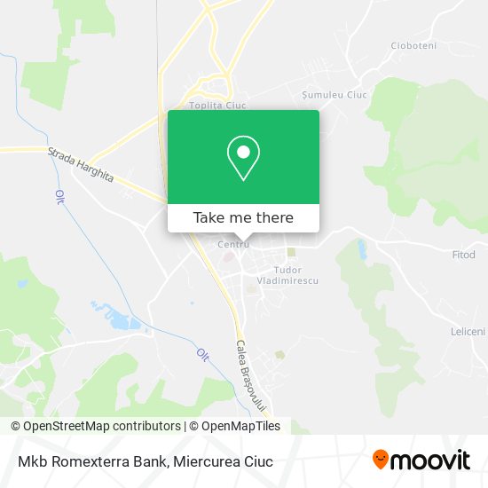 Mkb Romexterra Bank map
