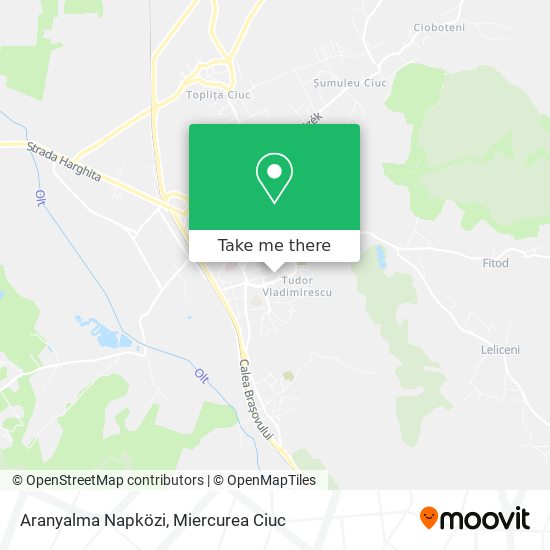 Aranyalma Napközi map
