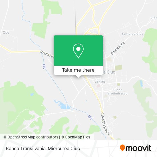 Banca Transilvania map