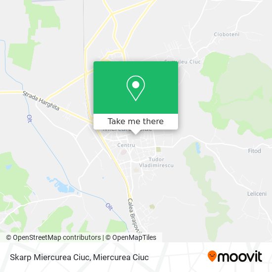 Skarp Miercurea Ciuc map