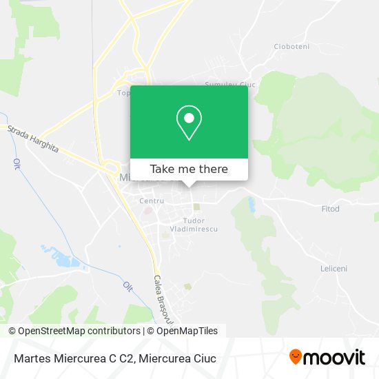 Martes Miercurea C C2 map