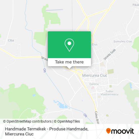 Handmade Termékek - Produse Handmade map