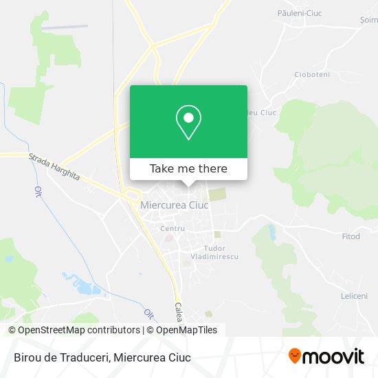 Birou de Traduceri map