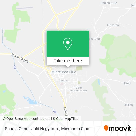Școala Gimnazială Nagy Imre map