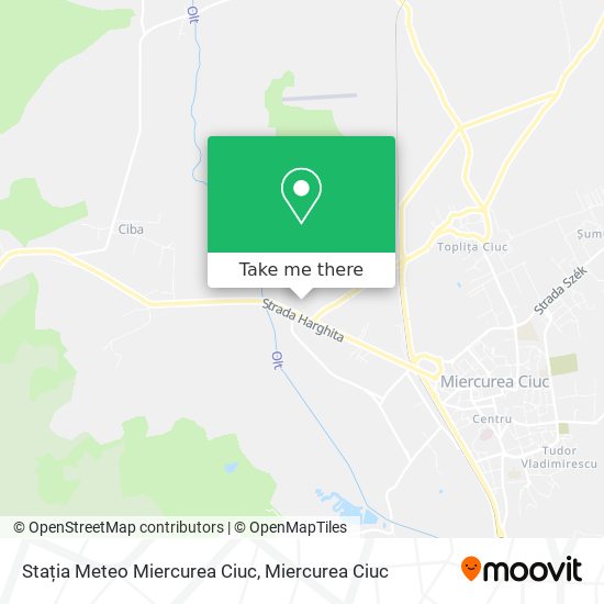 Stația Meteo Miercurea Ciuc map