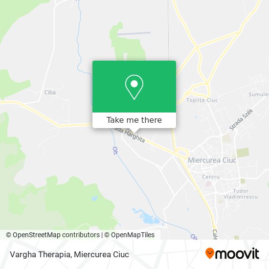 Vargha Therapia map