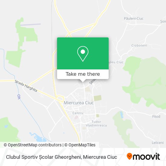Clubul Sportiv Școlar Gheorgheni map