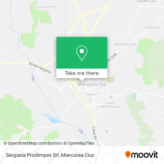 Sergiana Prodimpex Srl map