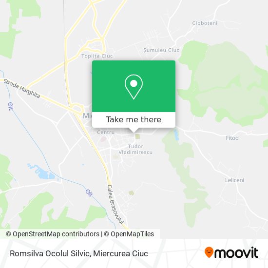 Romsilva Ocolul Silvic map
