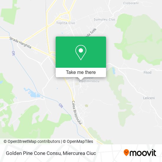 Golden Pine Cone Consu map