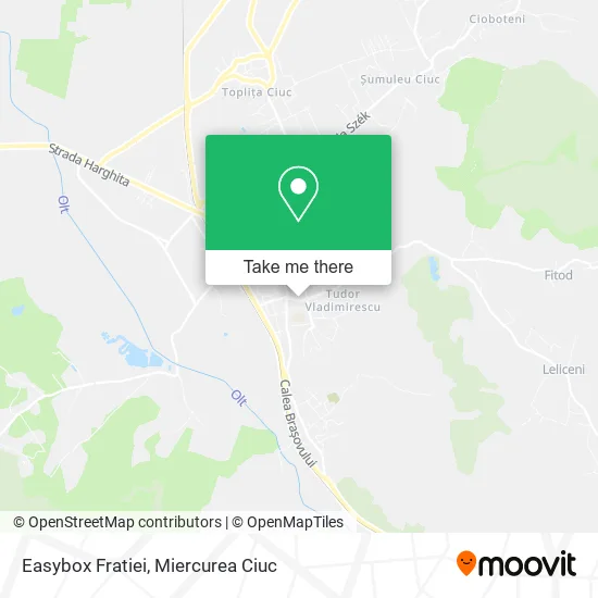Easybox Fratiei map