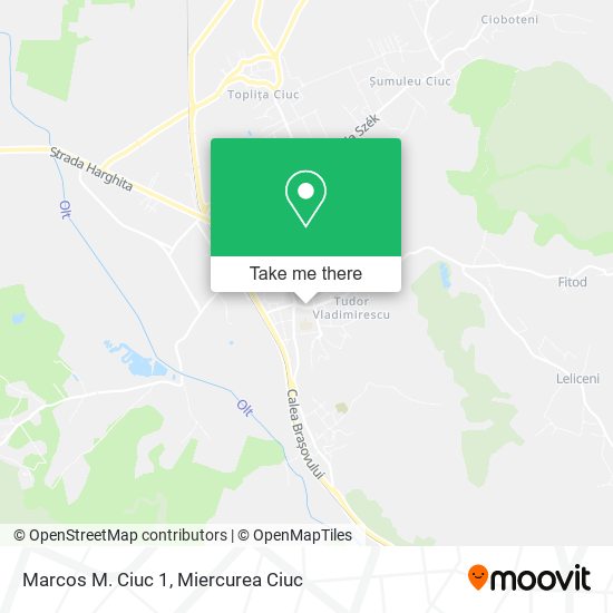 Marcos M. Ciuc 1 map