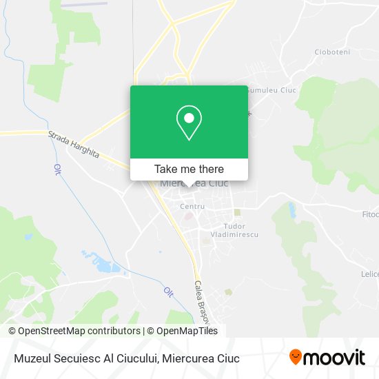 Muzeul Secuiesc Al Ciucului map