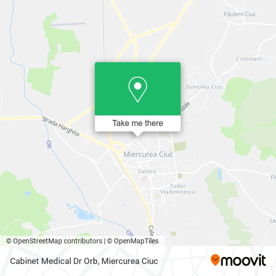 Cabinet Medical Dr Orb map
