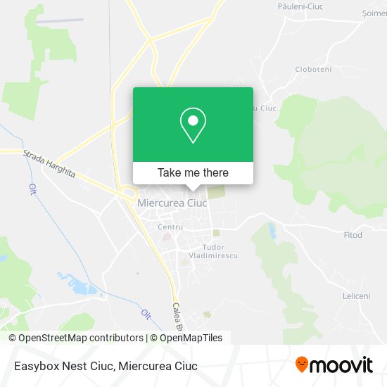 Easybox Nest Ciuc map