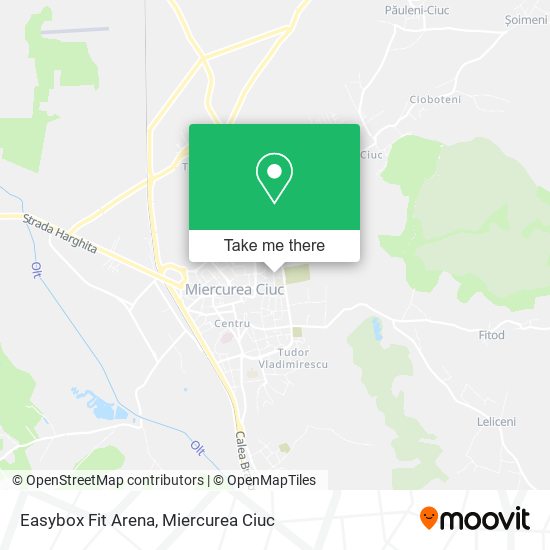 Easybox Fit Arena map