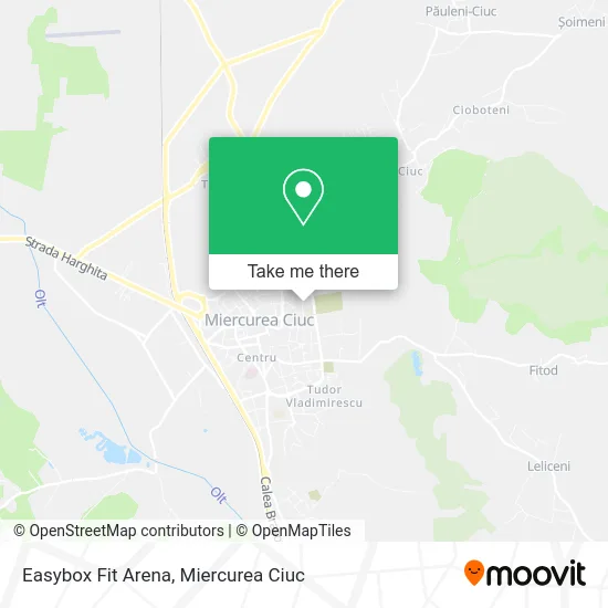 Easybox Fit Arena map