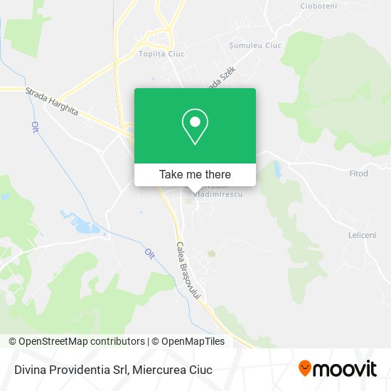 Divina Providentia Srl map