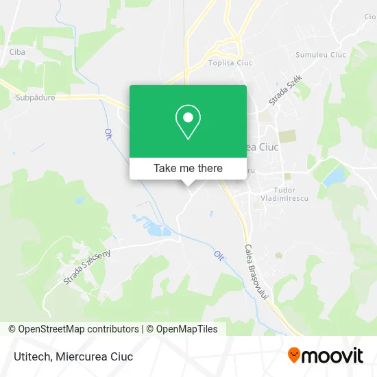 Utitech map
