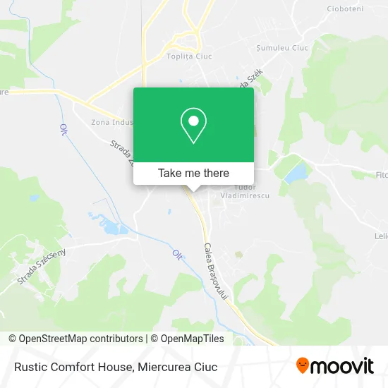 Rustic Comfort House map