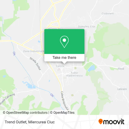 Trend Outlet map