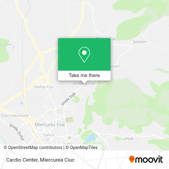 Cardio Center map