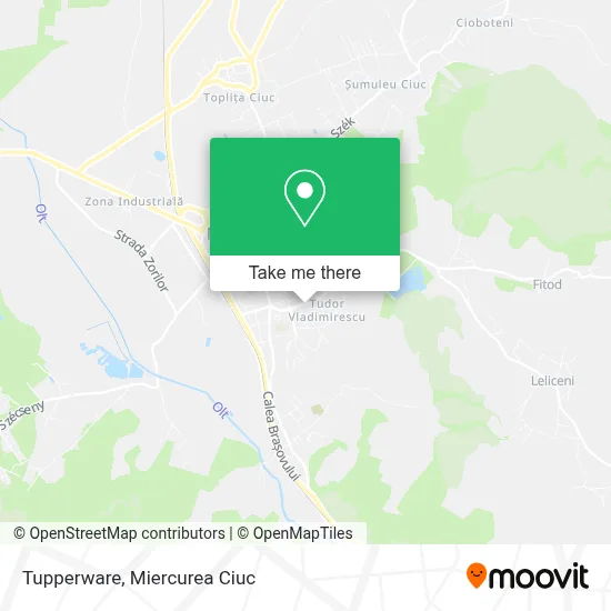 Tupperware map