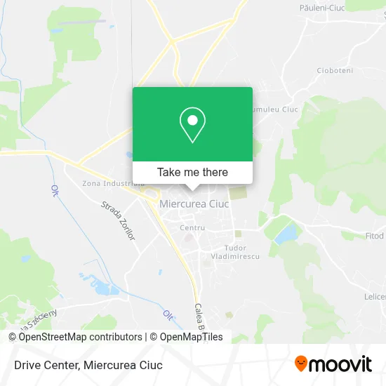 Drive Center map